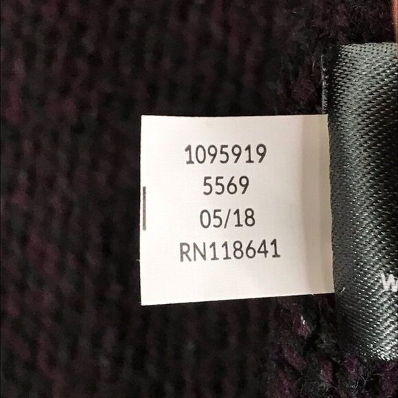 Lane Bryant Cocoon Cardigan Sweater Women's Plus Size 14/16 Purple Stretch Knit - Picture 8 of 8